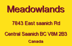 Meadowlands 7843 East Saanich V8M 2B3